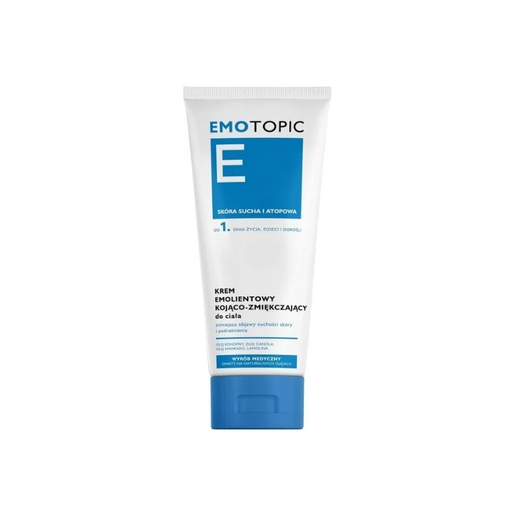 Crème corporelle émolliente, apaisante et adoucissante Emotopic Med+ 200 ml
