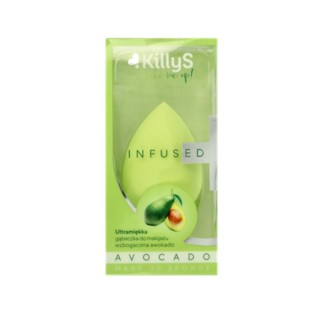 Killys Make Me Up! Infused Gąbka do makijażu Awokado 1 sztuka