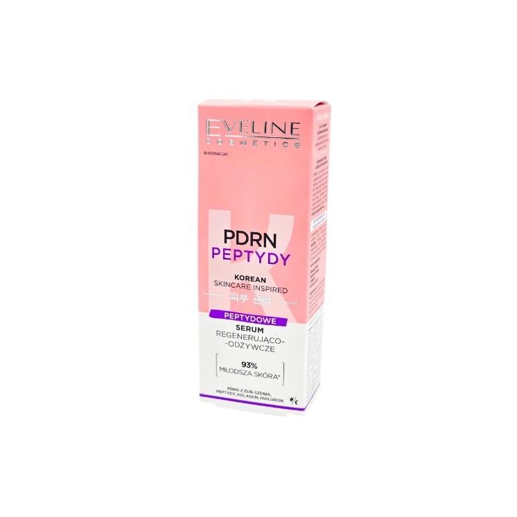 Sérum visage Eveline PDRN aux peptides régénérants et nourrissants 30 ml