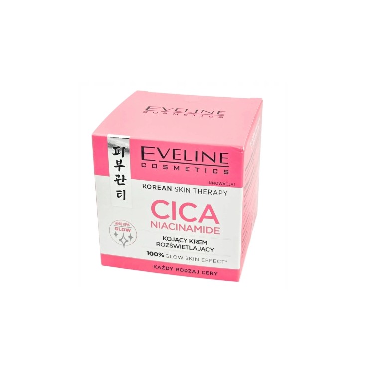 Crème apaisante et illuminatrice Eveline Korean Therapy à la Cica 50 ml