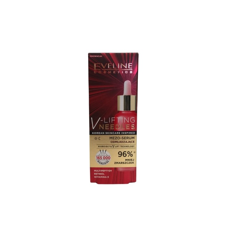 Sérum méso-rajeunissant pour le visage Eveline V-Lifting Needles 18 ml