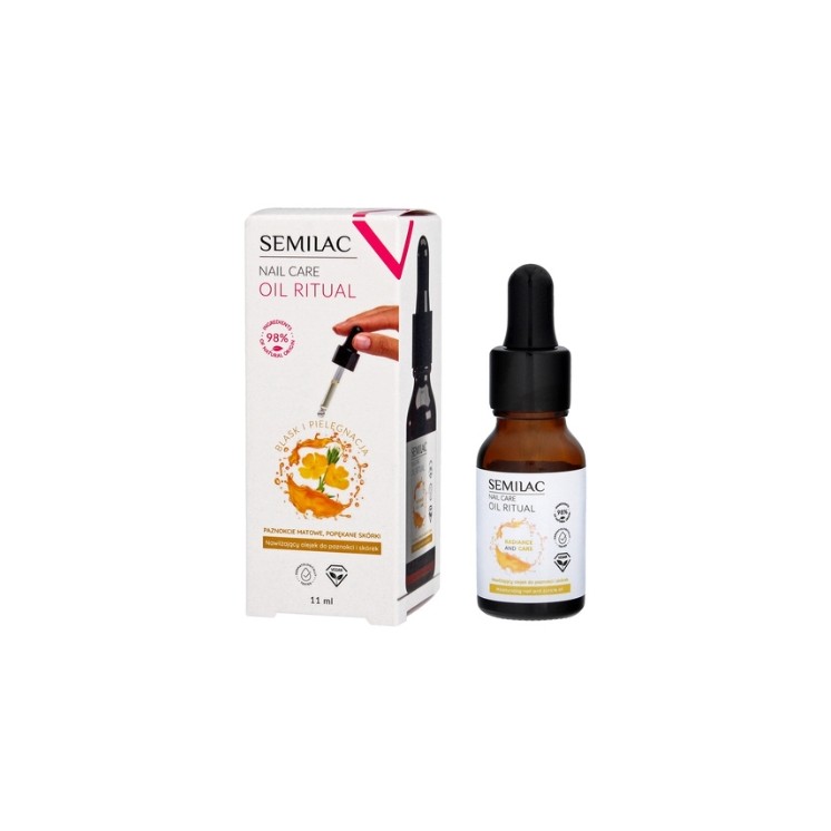 Semilac Nail Care Oil Ritual hydraterende nagelolie 11 ml
