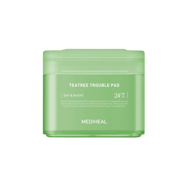 Mediheal Teatree Trouble Toning Face Pads 100 stuks
