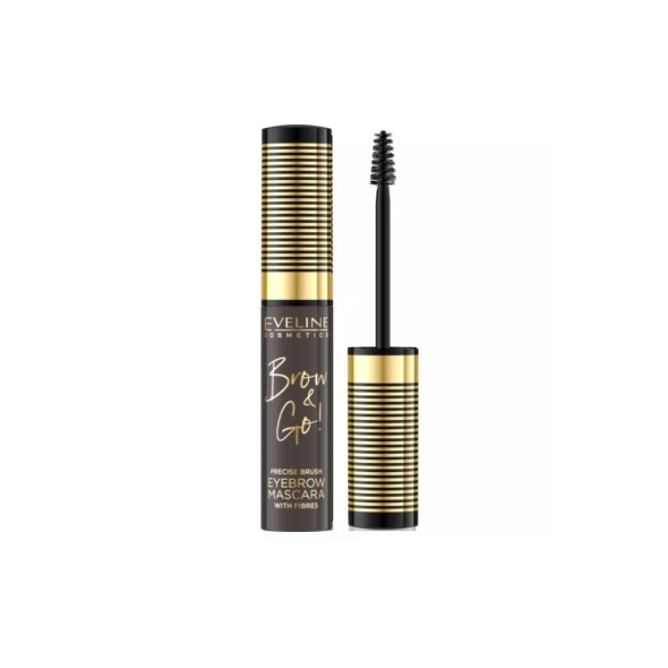 Eveline Brow & Go Wenkbrauwmascara /02/ Dark 6ml