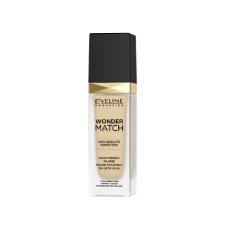 Eveline Wonder Match Luksusowy Podkład dopasowujący się /30/ Cool Beige 30 ml