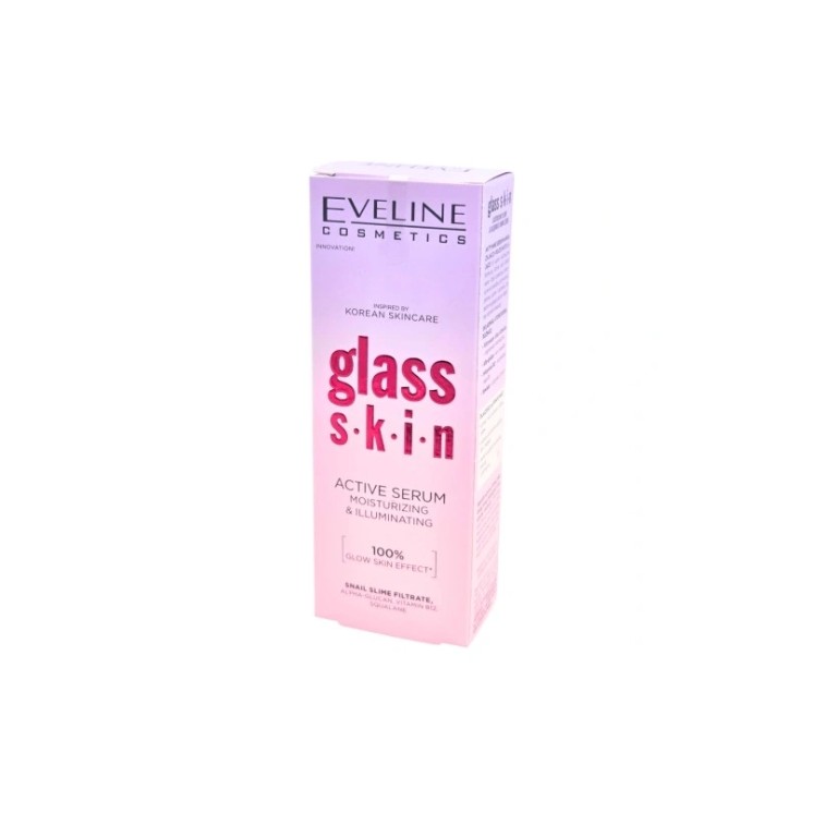 Eveline Glass Skin Active Hydraterend en Verhelderend Serum 18 ml