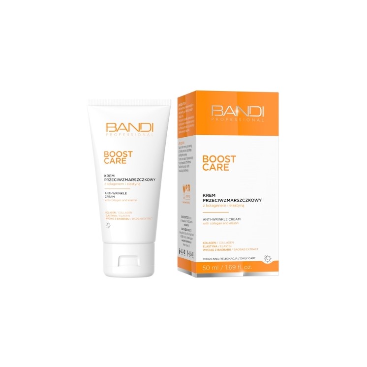 Bandi Boost Care Krem przeciwzmarszczkowy z kolagenem i elastyną 50 ml