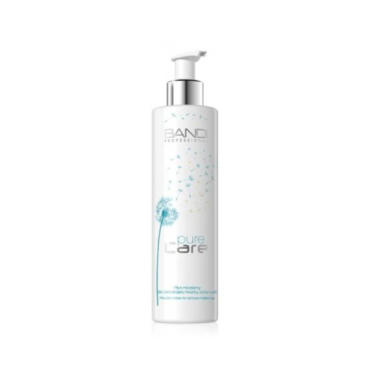 Bandi Pure Care Micellaire vloeistof voor het verwijderen van make-up van gezicht, ogen en lippen 230 ml
