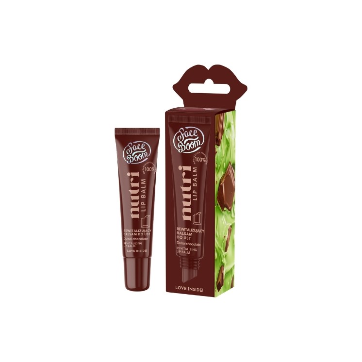 FaceBoom Nutri Lip Balm Revitaliserende Lippenbalsem Dubai Chocolate 10 g