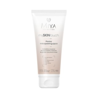 Miya Cosmetics mySKINtouch Micro-Exfoliërende Gezichtsreinigingsschuim 100 ml