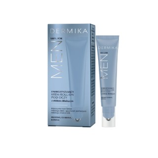Dermika Men Energizing Roll-On Oogcrème met verkoelend effect 15 ml