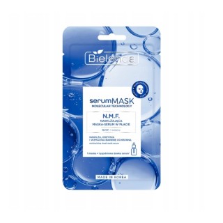Bielenda serumMASK Molecular Technology hydraterend NMF serum sheetmasker 1 stuk