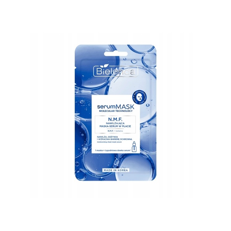 Bielenda serumMASK Molecular Technology hydraterend NMF serum sheetmasker 1 stuk