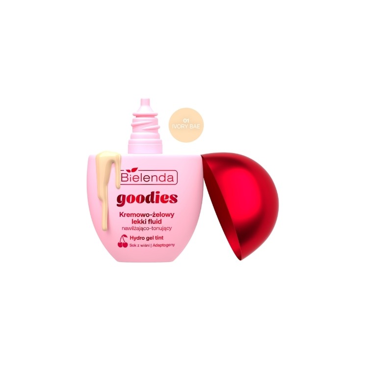 Bielenda Goodies Creamy Gel Light Moisturizing and Tinting Fluid /01/ Ivory Bae