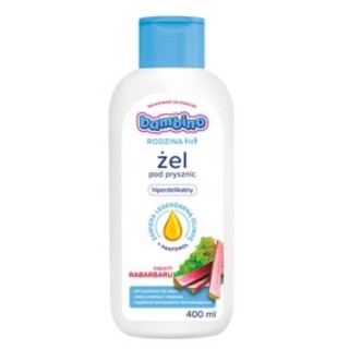 Bambino Rodzina Żel pod prysznic Rabarbar 400 ml