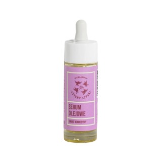 Mydlarnia Cztery Szpaki Olie Serum voor gezicht, hals en decolleté Klaverbloem 30 ml