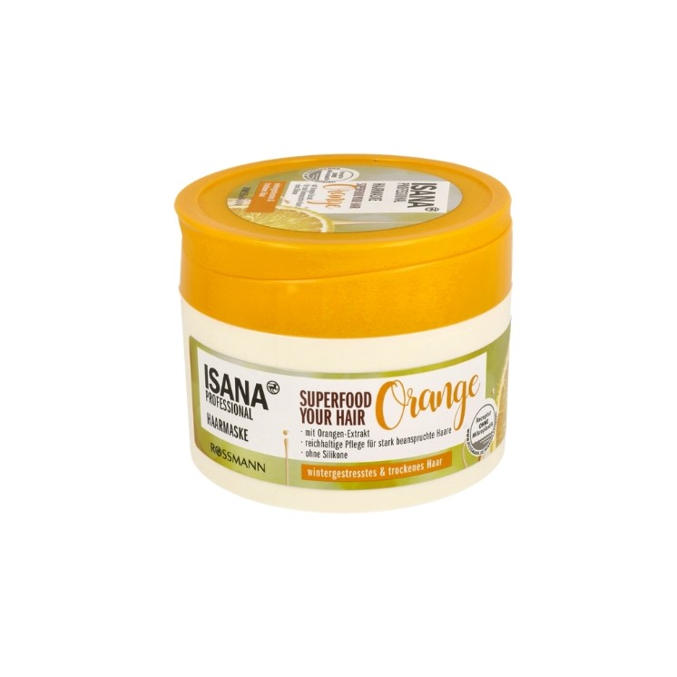 Isana Professional Maska do włosów suchych i zniszczonych Orange 275 ml
