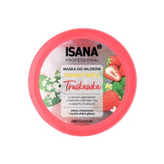 Isana Professional Vlierbessen & Aardbeien Haarmasker 275 ml