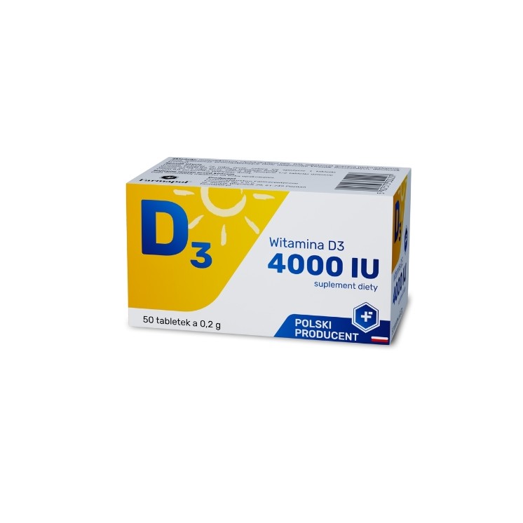 Vitamine D3 4000 IE 50 tabletten