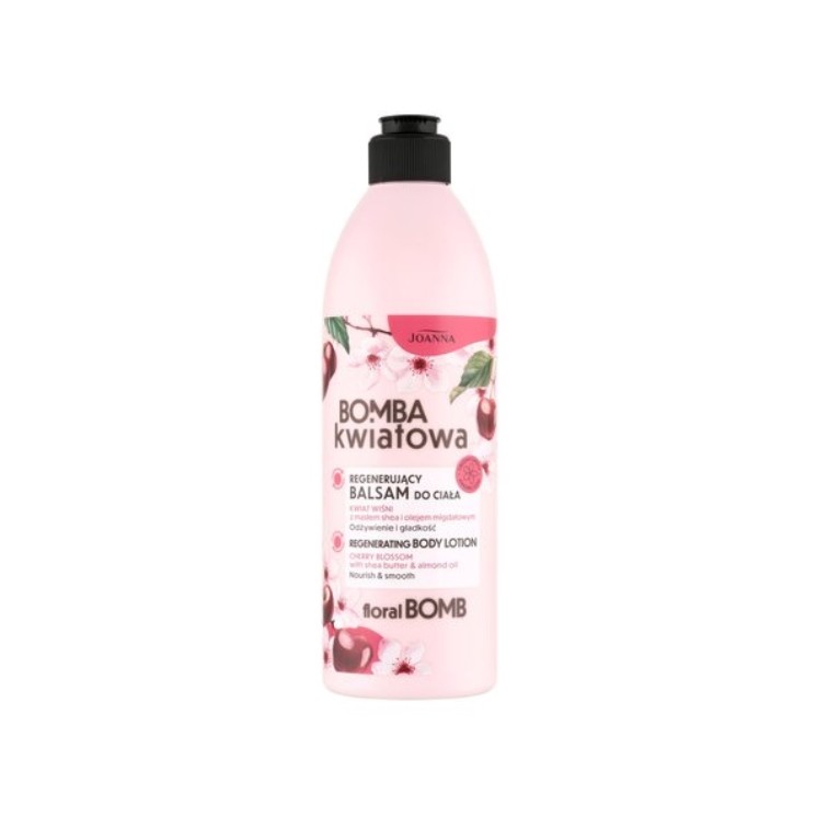 Joanna Bomba Kwiatowa Regenererende Lichaamsbalsem Kersen- en Sheaboter 500 ml