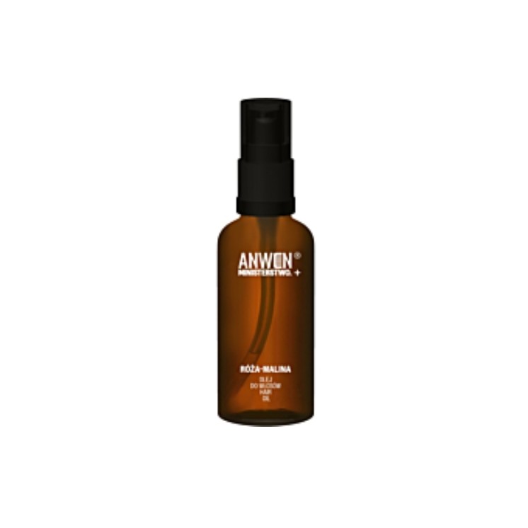 Anwen x Ministerstwo Olej do włosów Róża-Malina 50 ml