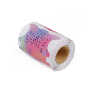 Aba Group Nail Extension Template Purple 100 Pieces