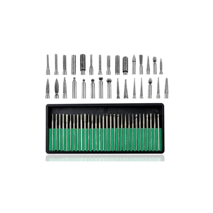 Set van 30 diamantslijpers