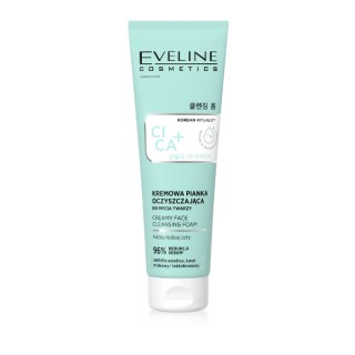 Mousse nettoyante visage crémeuse Eveline Korean Therapy Cica + 125 ml