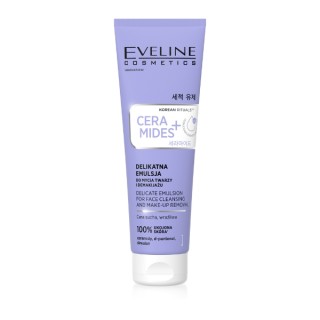 Émulsion nettoyante douce pour le visage Eveline Korean Therapy Ceramides+ 140 ml