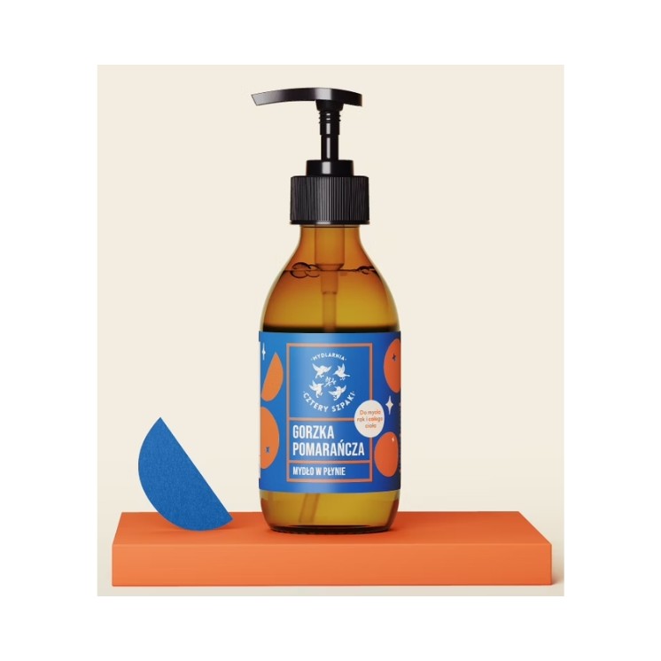 Mydlarnia Cztery Szpaki natuurlijke Bitter Orange vloeibare zeep 300 ml