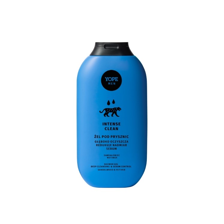 YOPE Men Intense Clean Cleansing Shower Gel for Men 400 ml