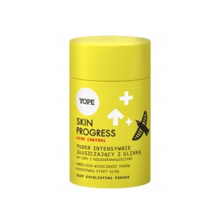 Poudre d'argile exfoliante intensive YOPE Skin Progress pour le contrôle de l'acné 30 g