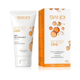 Crème éclaircissante pour le visage Bandi Boost Care au curcuma 50 ml