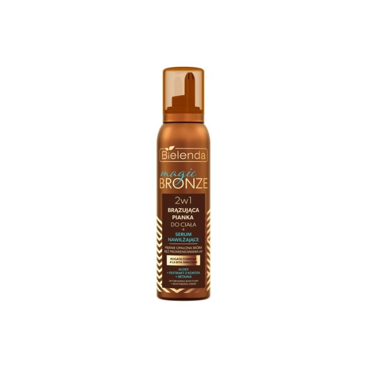 Bielenda MAGIC BRONZE Sérum-mousse bronzant 2 en 1 pour le corps 200 ml