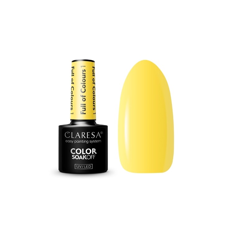 Vernis à ongles hybride Claresa Full Of Colours /1/ 5 g