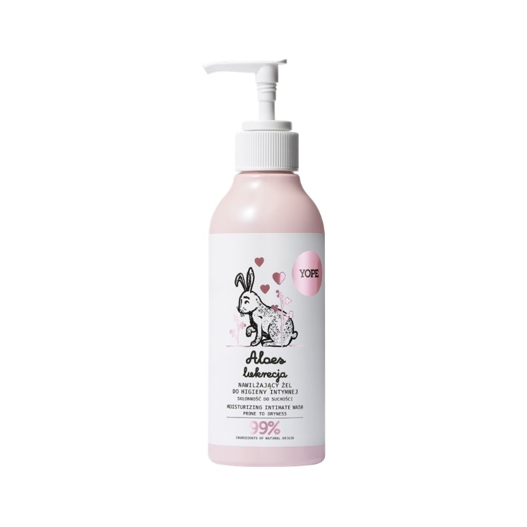 YOPE Intieme Hygiëne Gel met Aloë en Zoethout 300 ml