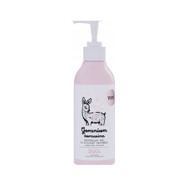 YOPE Geranium en Cranberry Intieme Hygiënegel 300 ml