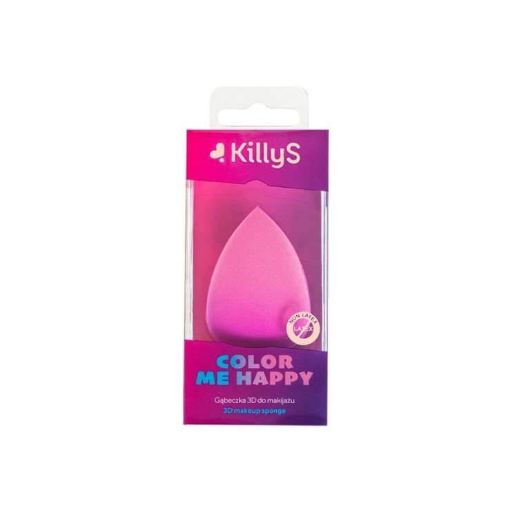 KillyS 3D Gąbka do makijażu Color Me Happy 1 sztuka