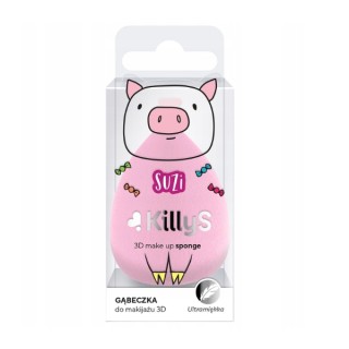 Éponge à maquillage KillyS 3D Ultra Soft (1 pièce)