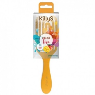 Brosse à cheveux KillyS Color Love Mango (1 pièce)