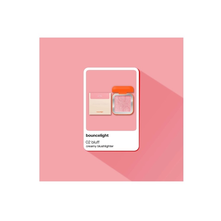 Poppy Head 2 en 1 Bouncelight Creamy Blushlighter /02/ Bluff 3,1 g