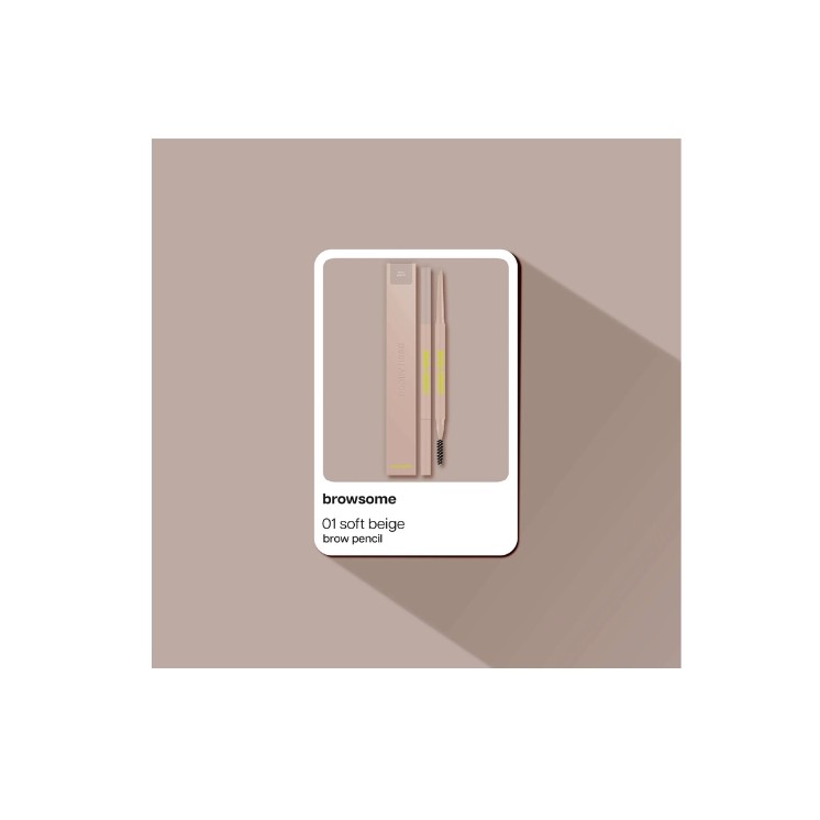 Poppy Head Browsome Brow Pencil Kredka do brwi /01/ Soft 0,09 g