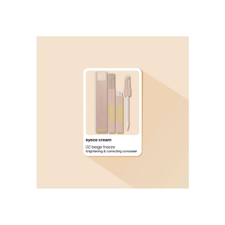 Cream contour des yeux Poppy Head Illuminatrice et Correctrice /02/ Beige Freeze 3,7 g