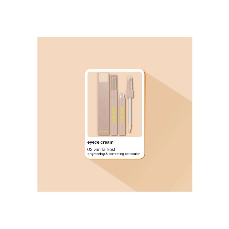 Poppy Head Eyece Cream rozświetlająco-korygujący Korektor pod oczy /03/ Vanilla Frost 3,7 g