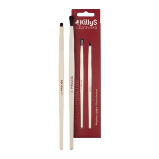 Pinceaux de précision KillyS x Żurawska (lot de 2)