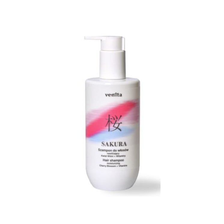 Venita Sakura Moisturizing Hair Shampoo 300 ml