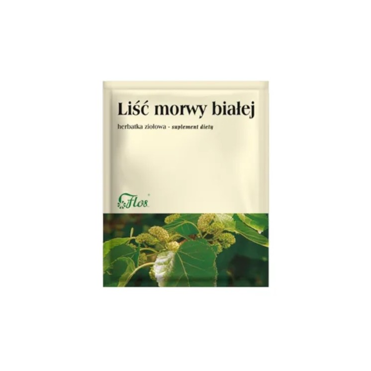 Flos Liść morwy białej Herbatka ziołowa 50 g