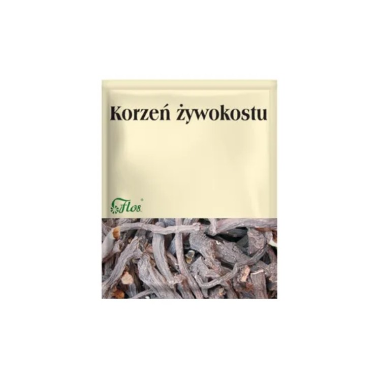 Flos Korzeń żywokostu Zioła do kąpieli 50 g