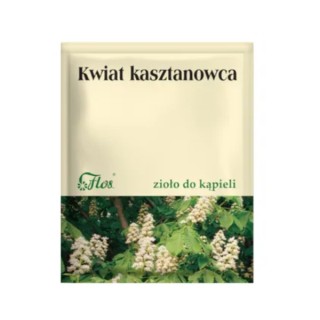 Flos Kwiat kasztanowca Zioła do kąpieli 50 g