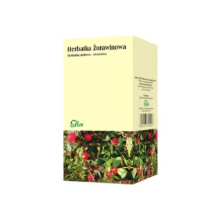 Flos Żurawinowa herbatka ziołowo-owocowa 25 x 2 g